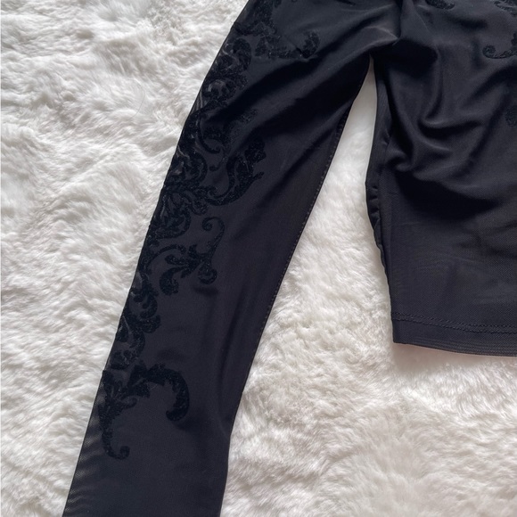 Mink Pink Beauty and the Beast Mesh Crop Top - Picture 7 of 10